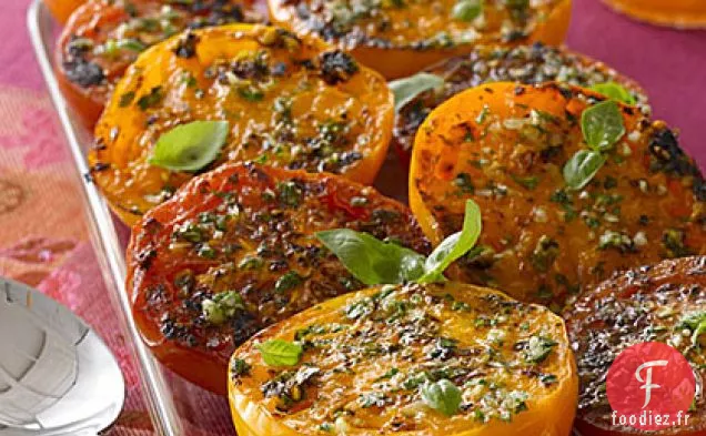 Tomates rôties à l'Ail et aux Herbes