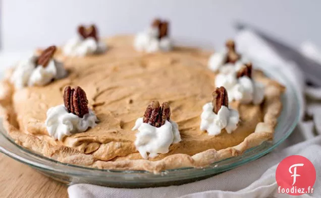 Tarte Crémeuse au Fromage à la Citrouille