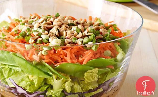 Salade Asiatique En Couches