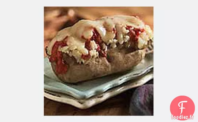 Pizza au Fromage Pomme de Terre au Four