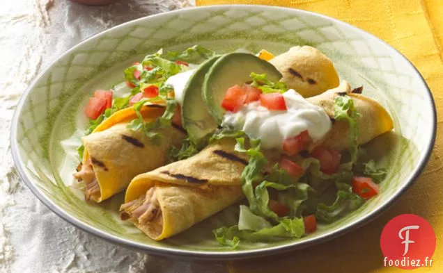 Tacos au Porc Grillé et à la Papaye