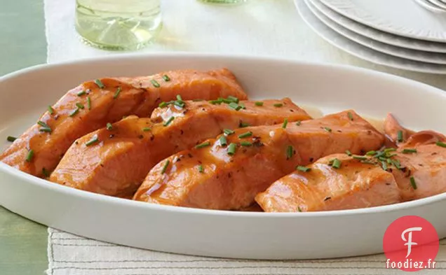 Filets De Saumon Glacés au Balsamique