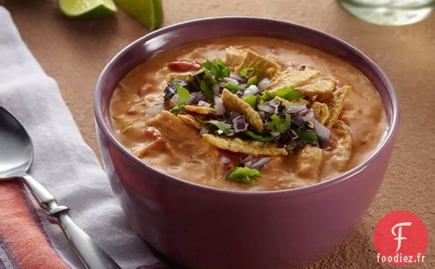 Soupe de Tortilla au Fromage