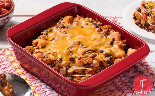 Casserole de Poulet Mexicain