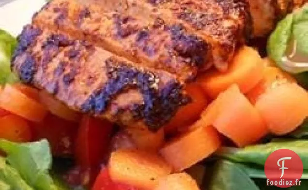 Salade de Poulet Grillé à l'Indienne