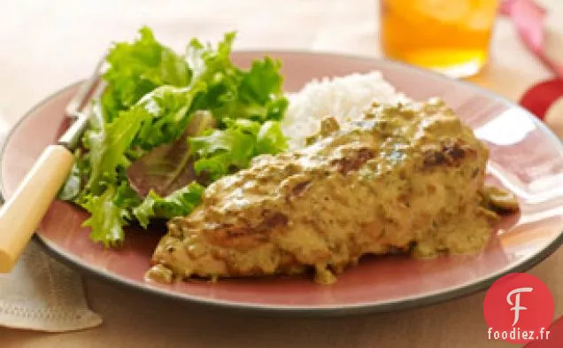 Poulet à la Sauce Poblano Rôtie