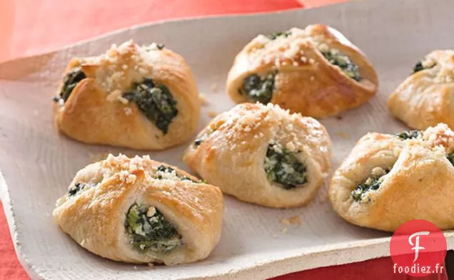Paquets d'Épinards au Fromage