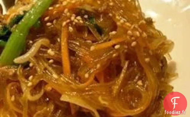Nouilles de Verre Coréennes Délicieuses (Jap Chae)