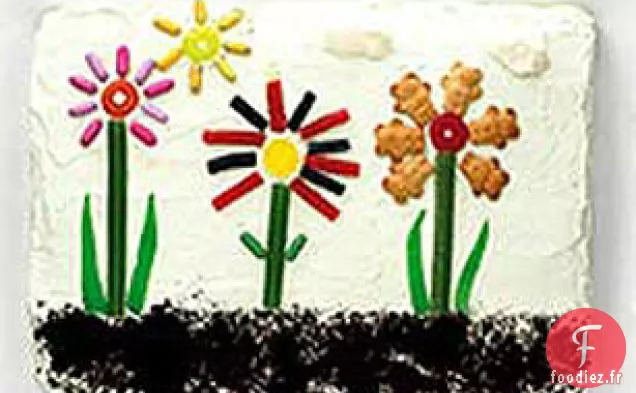 Gâteau de Jardin de Printemps