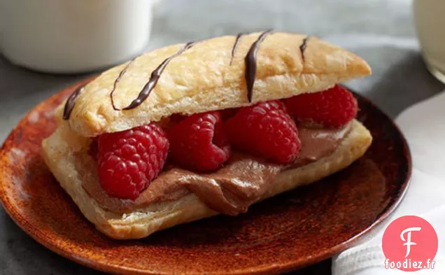 Napoleons Chocolat-Framboise