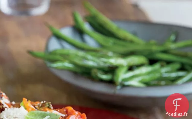 Haricots Verts Cloqués à la Poêle