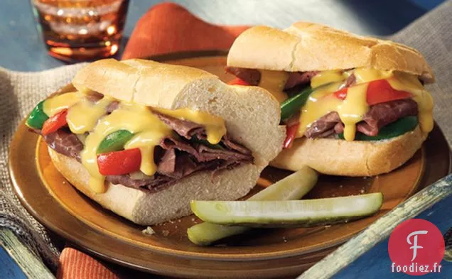 Sandwich au Steak au Fromage Philly