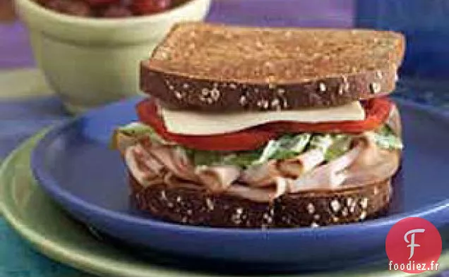 Sandwich César à la Dinde Grillée