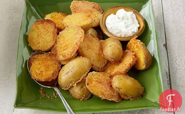 Pommes De Terre au Parmesan Croustillantes