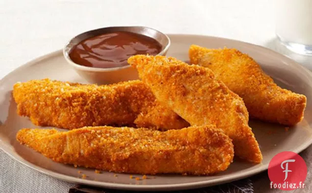 Doigts de Poulet Faciles au Parmesan