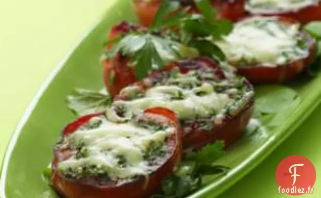 Tomates Poêlées Au Gruyère Fondu