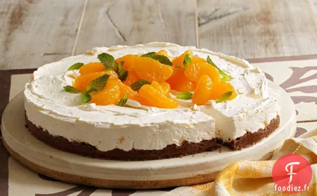 Gâteau au fromage sans Cuisson aux Agrumes