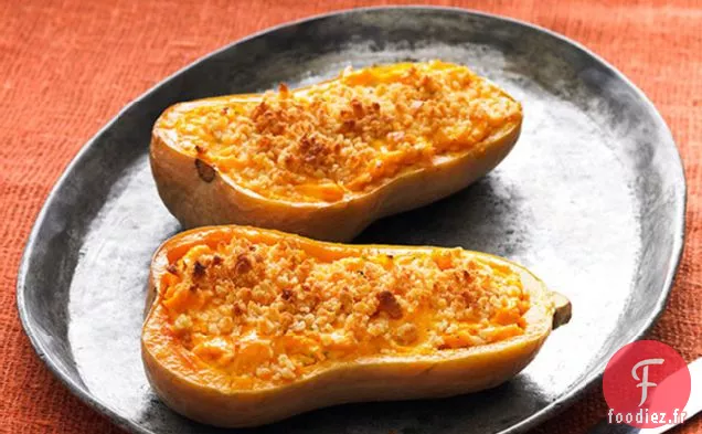Courge Musquée Farcie au Fromage