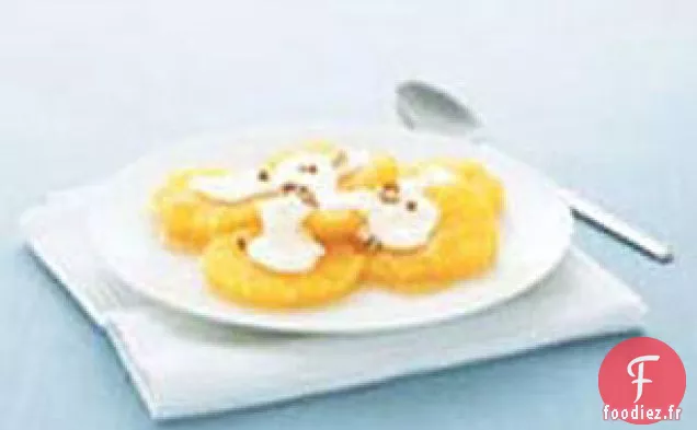 Dessert à la Crème aux Fruits et au Miel