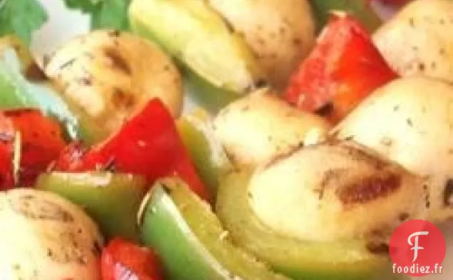 Brochettes de Champignons