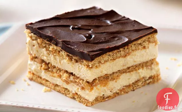 Dessert Facile au Beurre d'Arachide et au Chocolat Éclair