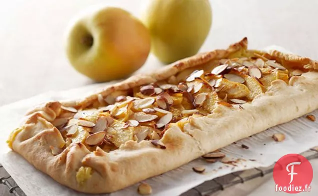 Tarte aux Pommes de Récolte En Forme Libre