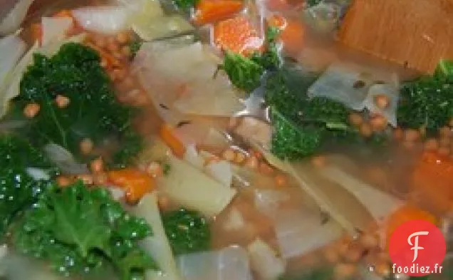 Soupe aux Carottes, Pommes de Terre et Choux