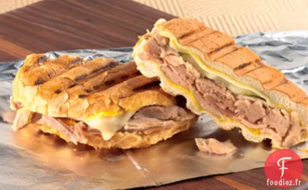 Panini de Porc Effiloché à la Cubaine