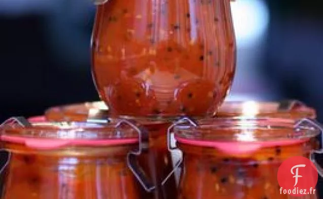 Chutney de Tomates Épicées