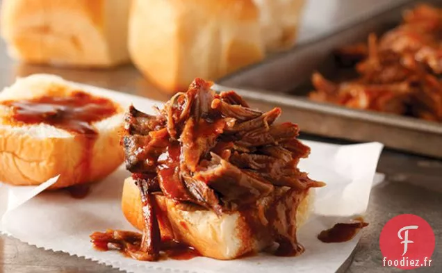 Porc Effiloché à la Mijoteuse à la Carolina