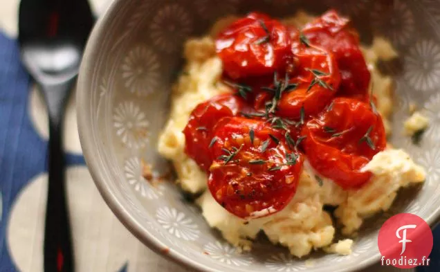 Tartinade De Tomates Rôties Au Four Et Fromage De Chèvre