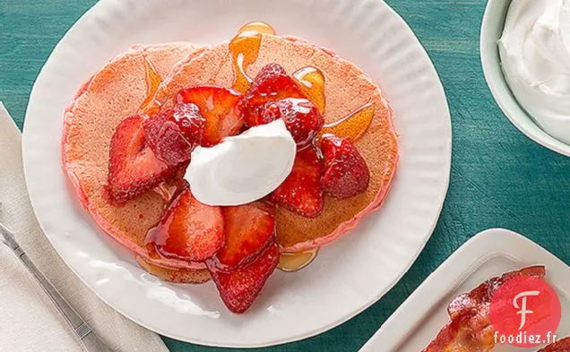 Crêpes aux Fraises