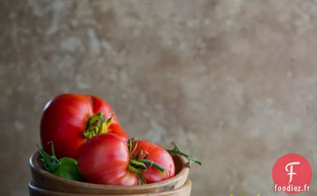 Recette de Salade de Tomates Anciennes