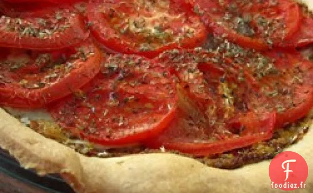 Tarte à la Moutarde et aux Tomates
