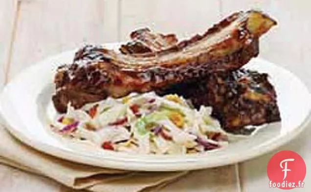 Côtes de Bœuf Glacées à l'Ail