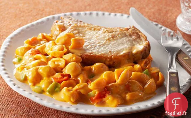 Coquilles Mexicaines et Côtelettes de Porc