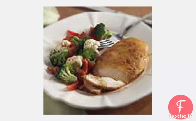 Poulet Au Parmesan Citronné