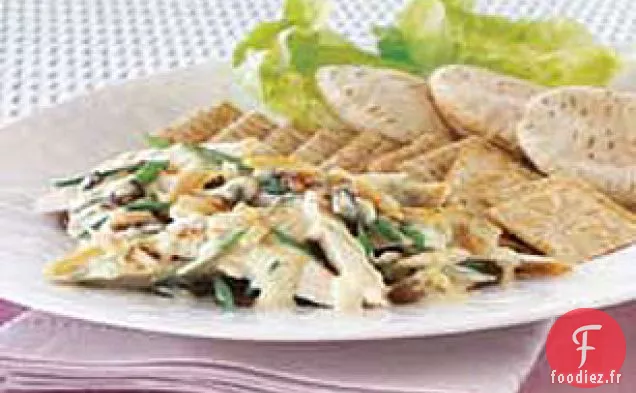 Salade de Poulet Au Curry Crémeuse