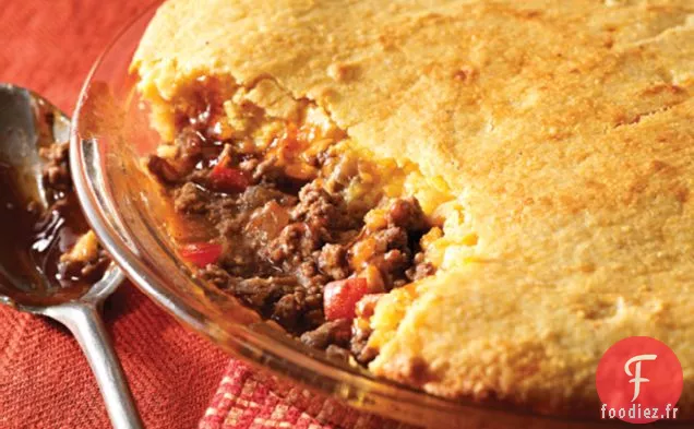 Tarte au Boeuf BBQ - Pain de Maïs