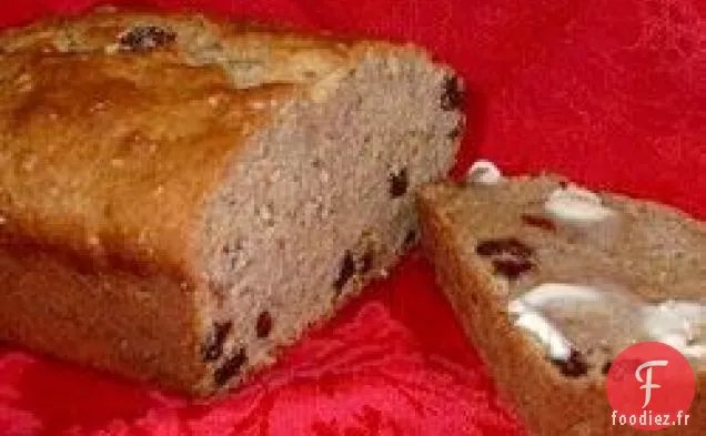 Pain Moite aux Bananes Et Raisins Secs