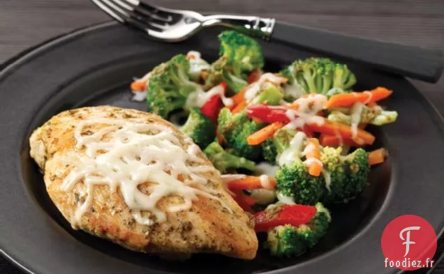 Poulet et Légumes de Californie