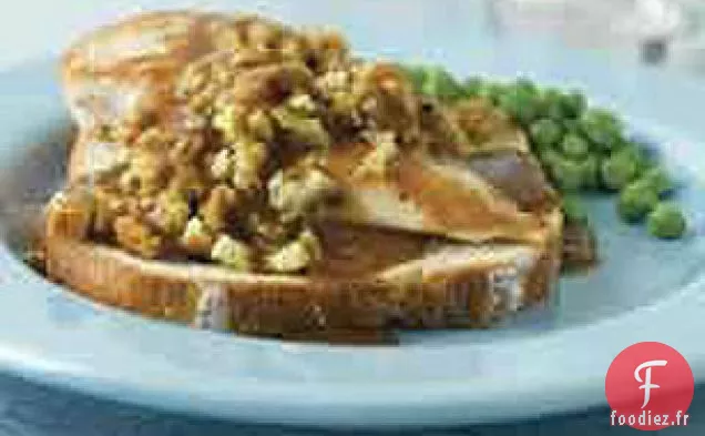 Sandwich Au Poulet Étouffé