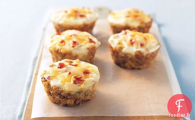 Muffin aux Œufs Farcis