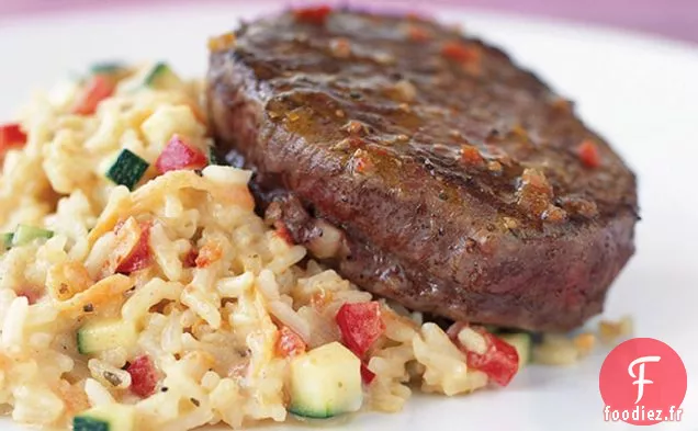 Filet de Bœuf au Risotto Crémeux