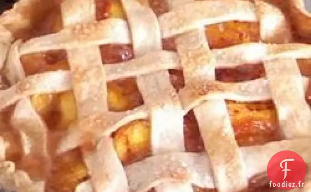 Remplissage de Tarte aux Pêches au Congélateur