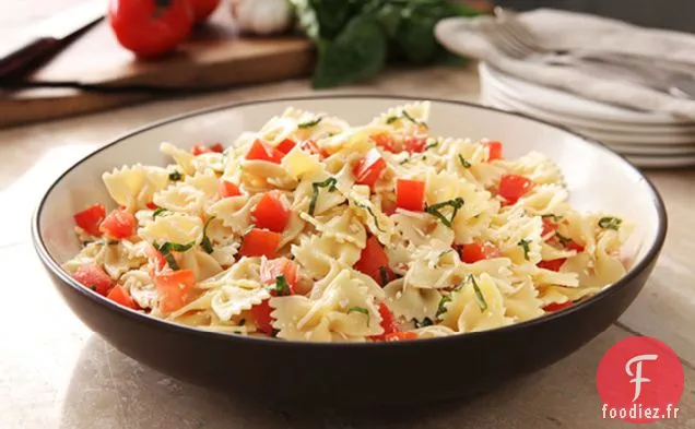 Pâtes Italiennes à la Tomate et au Basilic
