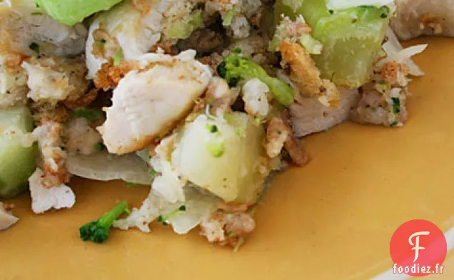 Casserole de Brocoli-Poulet