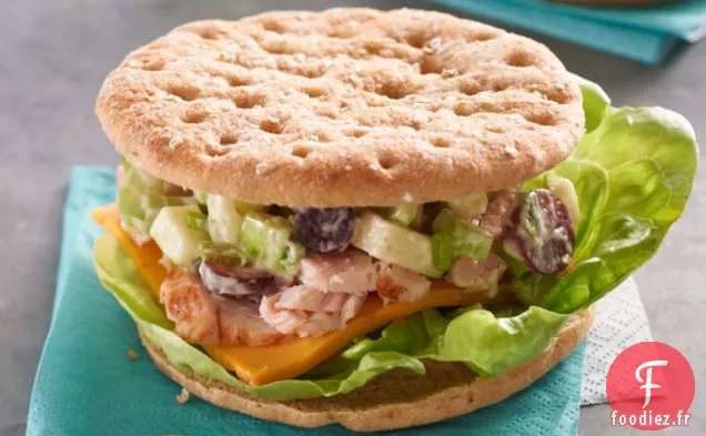 Sandwich au Croquant de Jardin à la Dinde