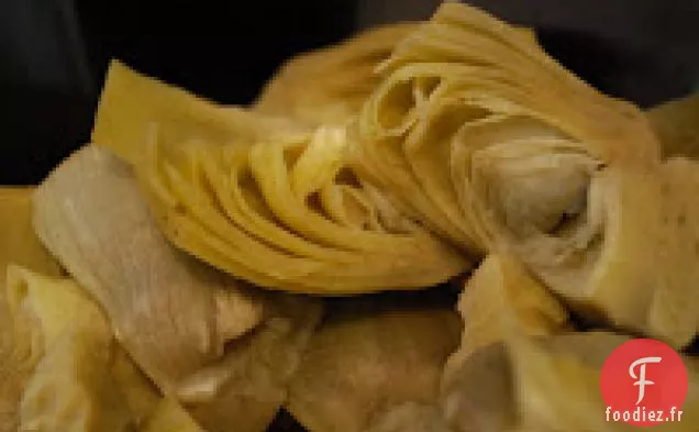 Orzo À L'Heure De La Sieste Avec Cœurs D'Artichauts Et Tomates