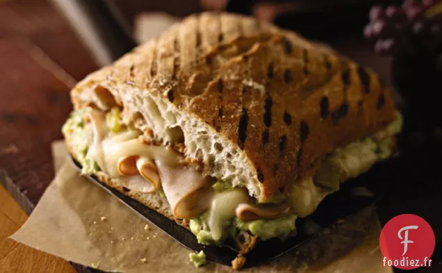 Torta à l'Avocat, à la Dinde et au Fromage